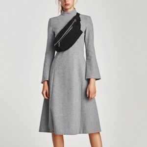 NWT Zara Dress size S 40% Wool
